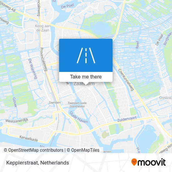 Kepplerstraat map