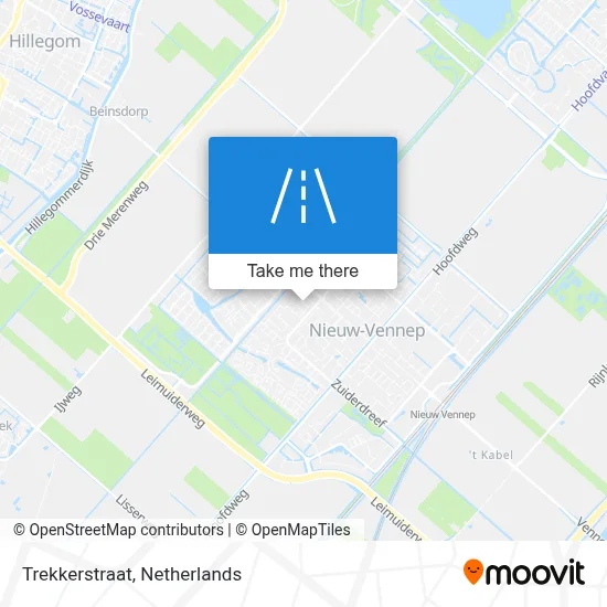Trekkerstraat map