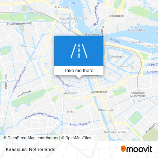 Kaassluis map