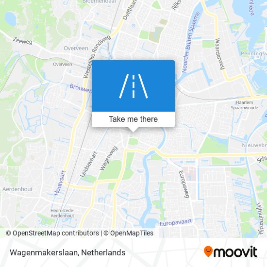 Wagenmakerslaan map