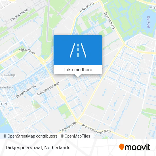 Dirkjespeerstraat map
