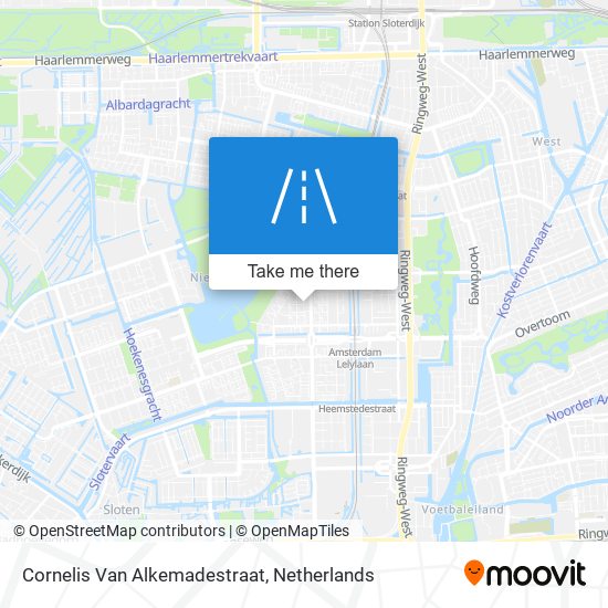 Cornelis Van Alkemadestraat map