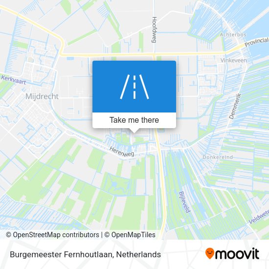 Burgemeester Fernhoutlaan map