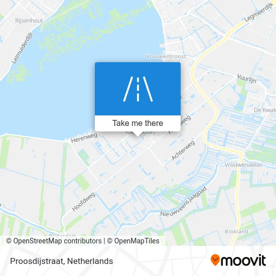 Proosdijstraat map