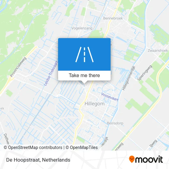 De Hoopstraat map