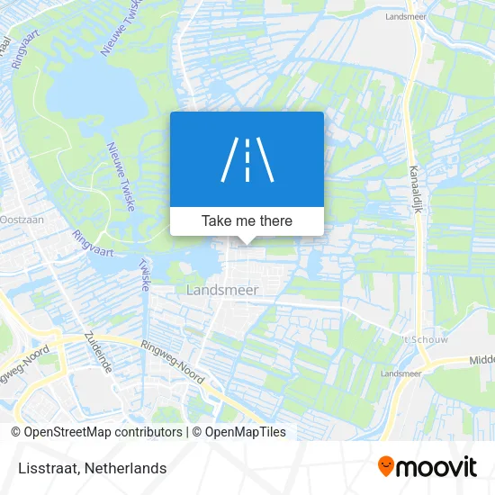 Lisstraat map