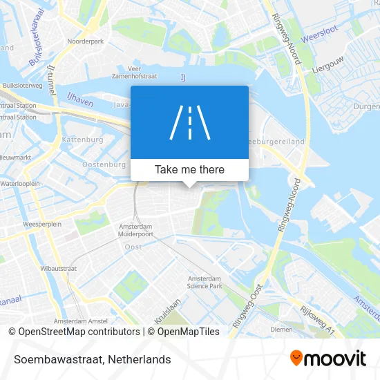 Soembawastraat map