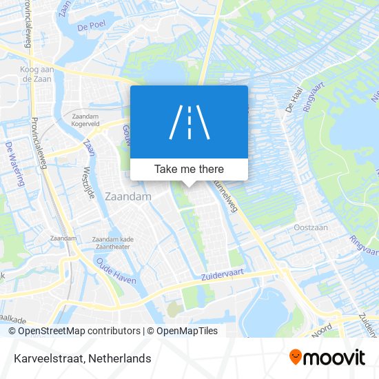 Karveelstraat map