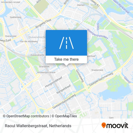 Raoul Wallenbergstraat map