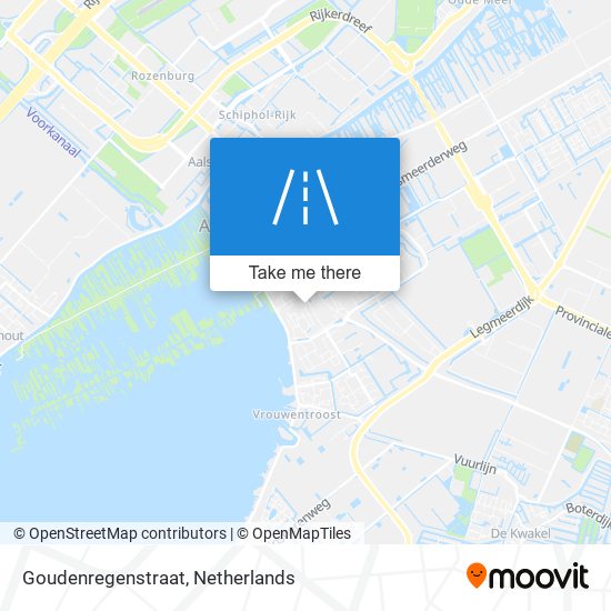 Goudenregenstraat map