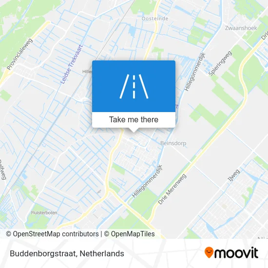 Buddenborgstraat map
