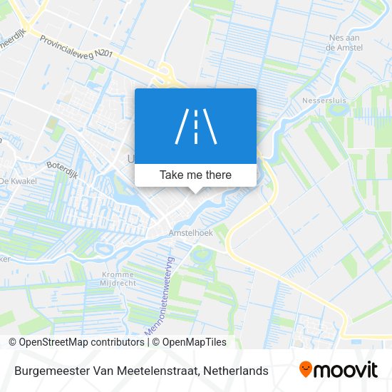 Burgemeester Van Meetelenstraat map