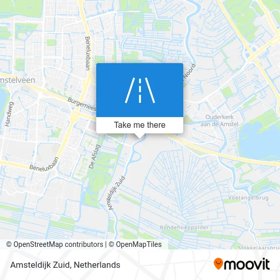 Amsteldijk Zuid map