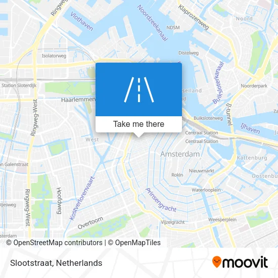 Slootstraat map
