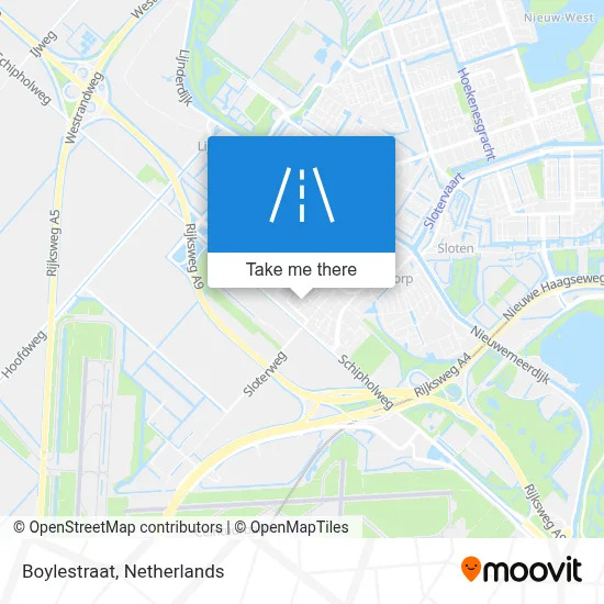 Boylestraat map