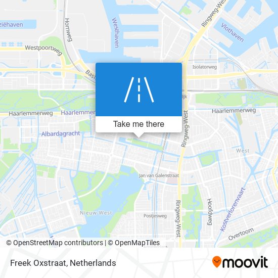 Freek Oxstraat map