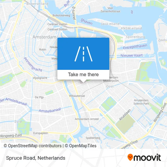 Sparrenweg map