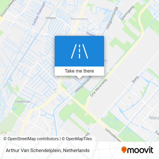 Arthur Van Schendelplein map