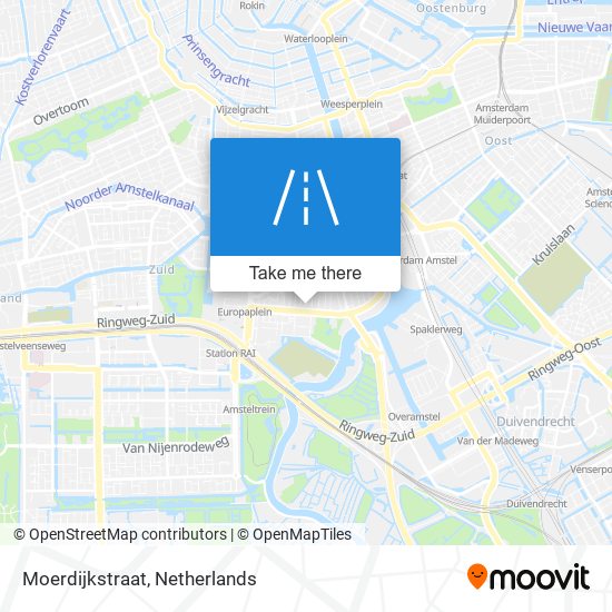 Moerdijkstraat map