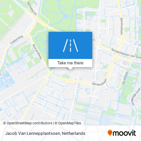 Jacob Van Lennepplantsoen map