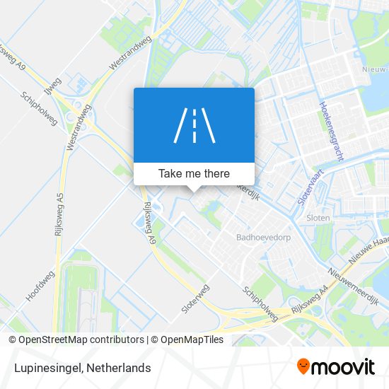 Lupinesingel map