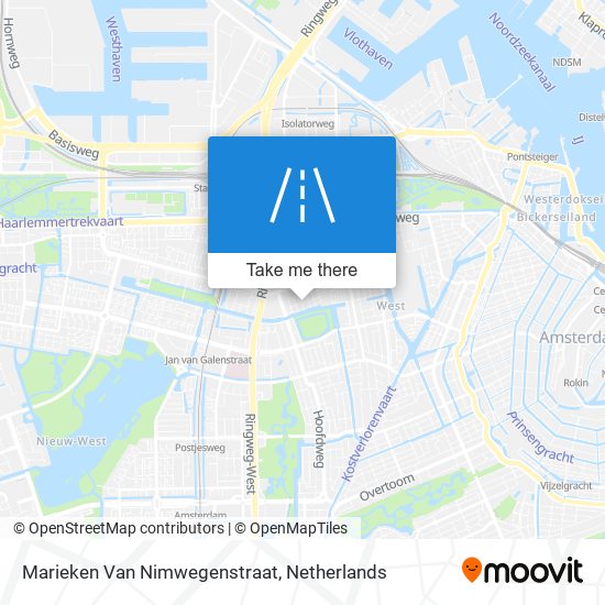 Marieken Van Nimwegenstraat map