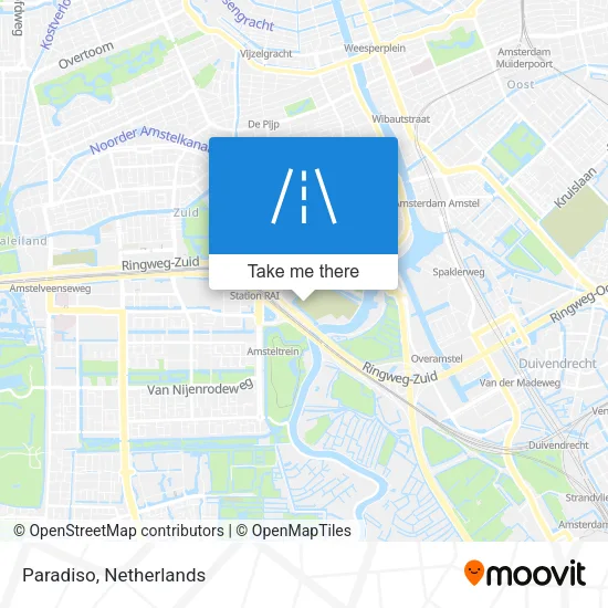 Paradiso map