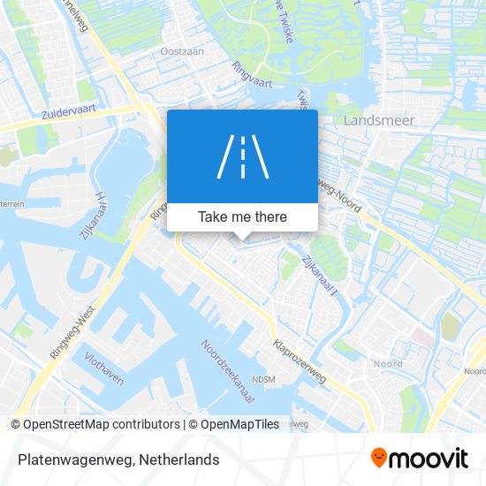 Platenwagenweg map