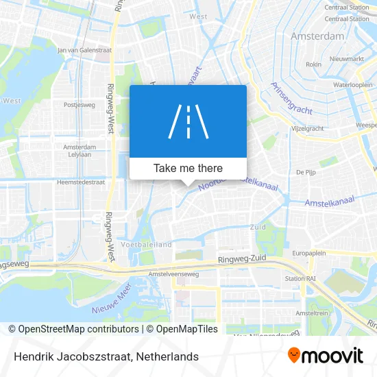 Hendrik Jacobszstraat map