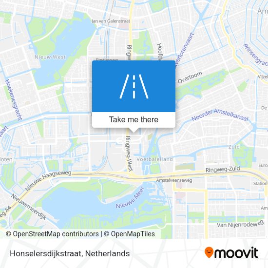 Honselersdijkstraat map