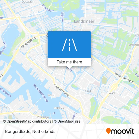 Bongerdkade map