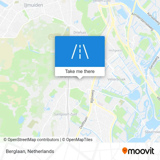 Berglaan map