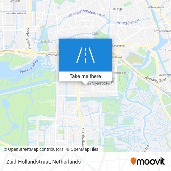 Zuid-Hollandstraat map