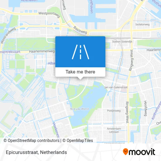 Epicurusstraat map