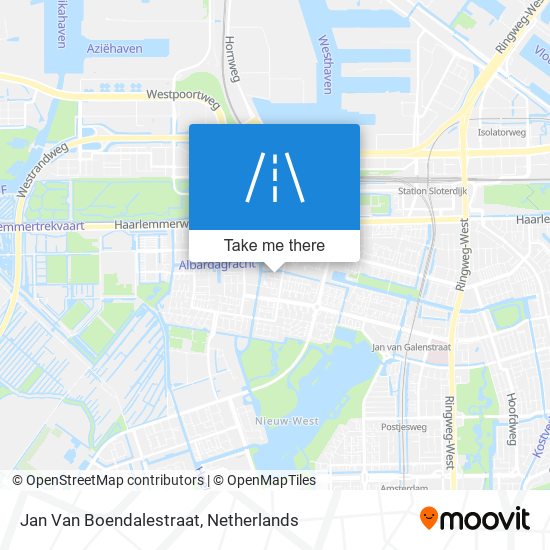 Jan Van Boendalestraat Karte