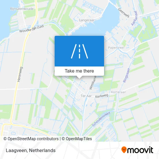Laagveen map