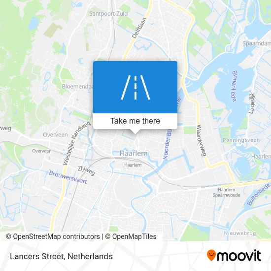 Lansiersstraat map