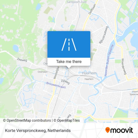 Korte Verspronckweg map