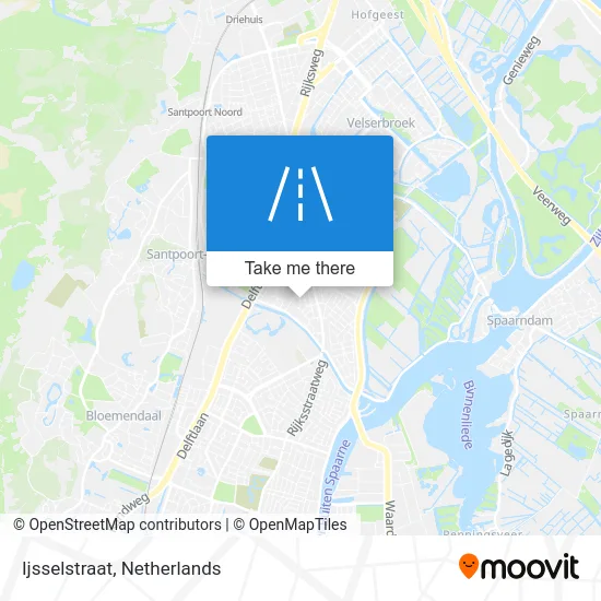 Ijsselstraat map
