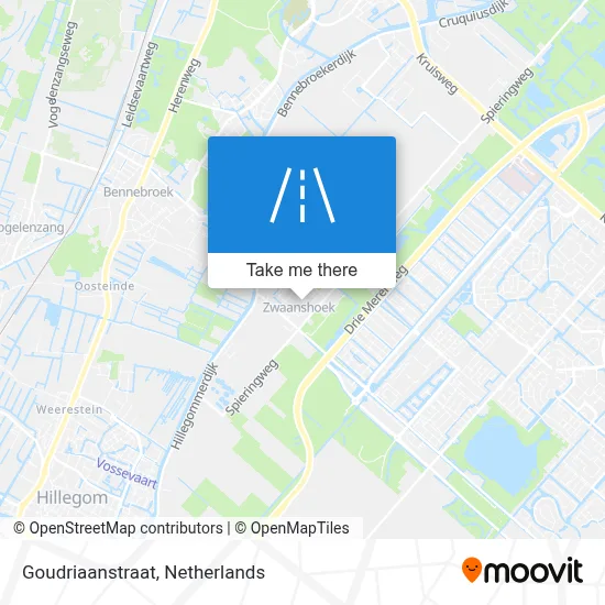 Goudriaanstraat map