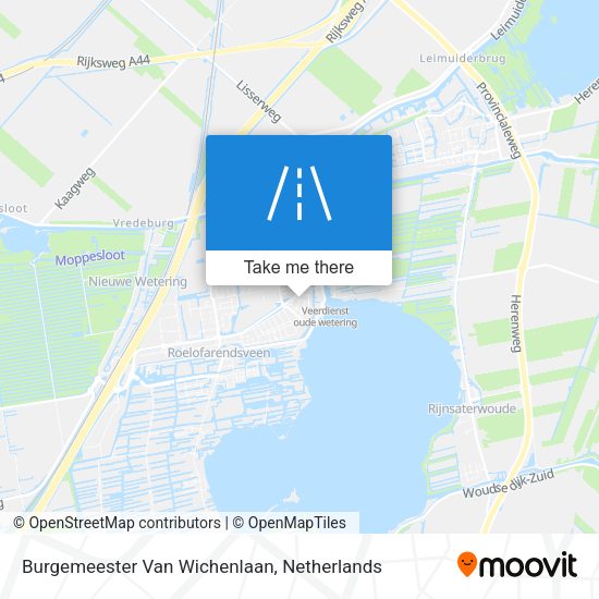 Burgemeester Van Wichenlaan map