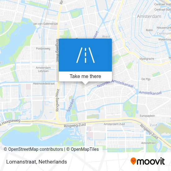 Lomanstraat Karte