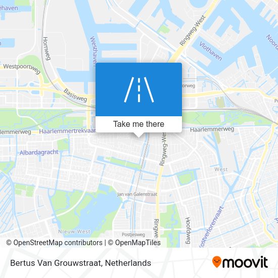 Bertus Van Grouwstraat map