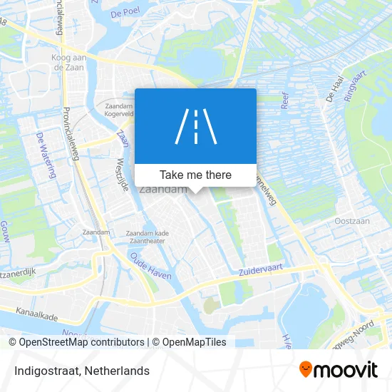 Indigostraat map