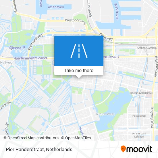 Pier Panderstraat map