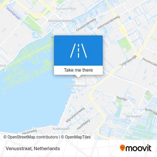 Venusstraat map