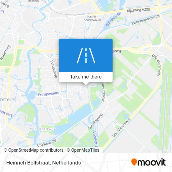 Heinrich Böllstraat map