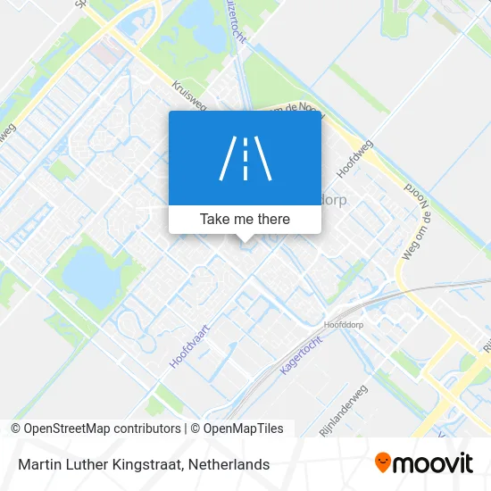 Martin Luther Kingstraat map
