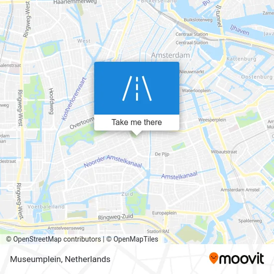 Museumplein map