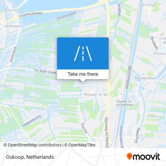 Oukoop map